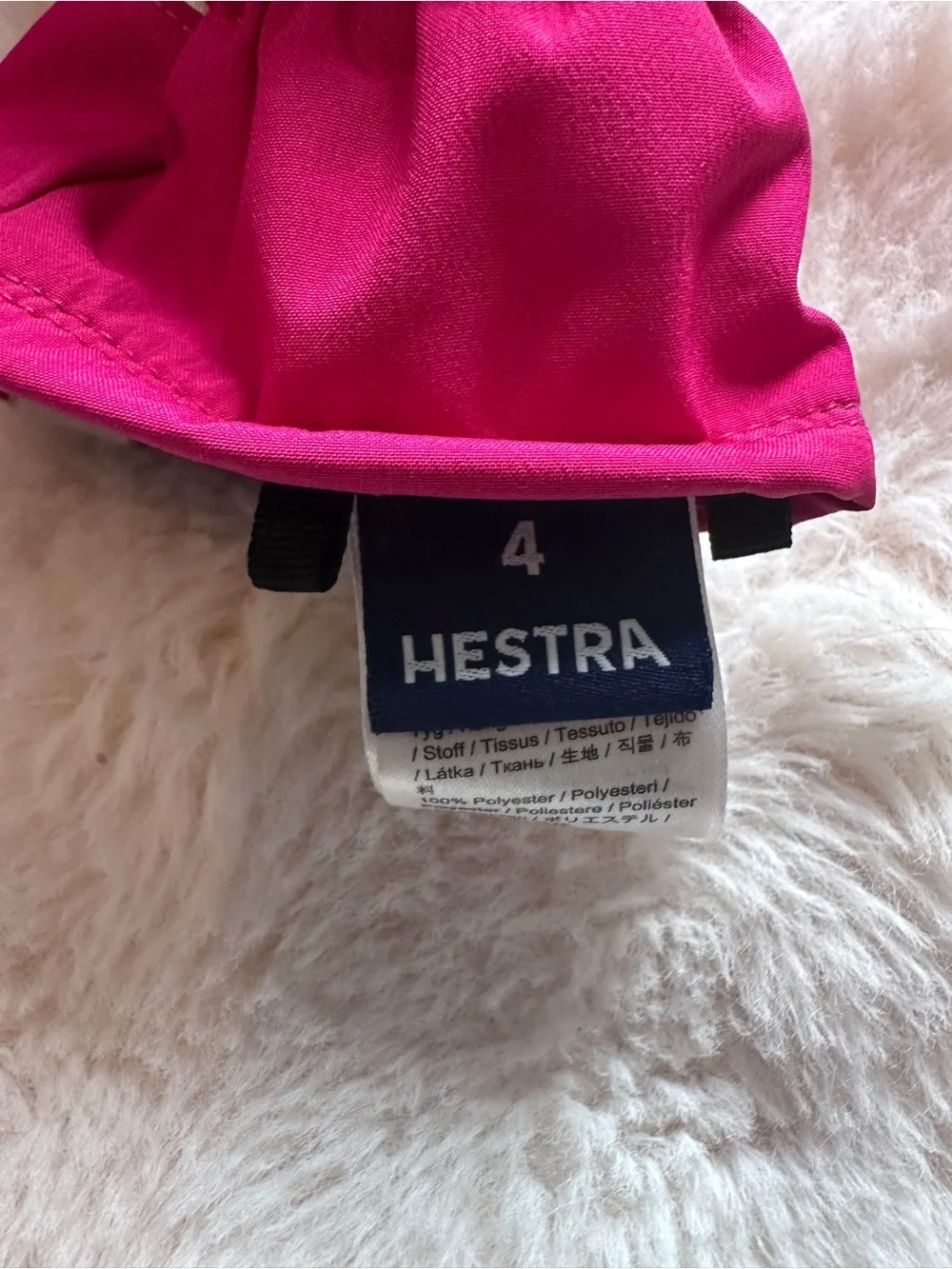 Hestra Kids Mittens in Fuchsia Pink